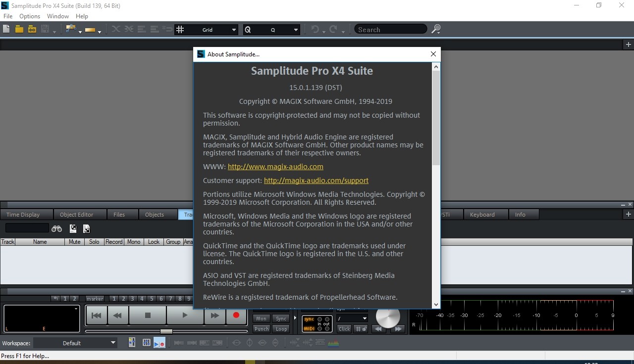 samplitude music studio for mac